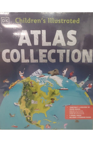 3 Bk Set Dk Around World Atlas