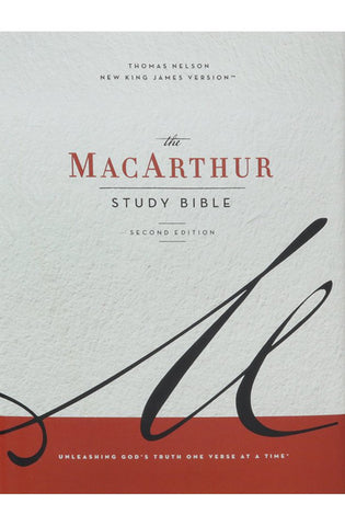 Image of NKJV MacArthur Study Bible 2nd Edition Cloth over Board Blue Comfort Print: Unleashing God's Truth One Verse at a Time