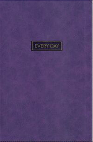 CSB Every Day with Jesus Daily Bible Selwyn Hughes Purple LeatherTouch