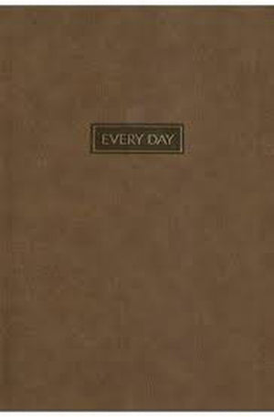 CSB Every Day with Jesus Daily Bible Selwyn Hughes Brown LeatherTouch