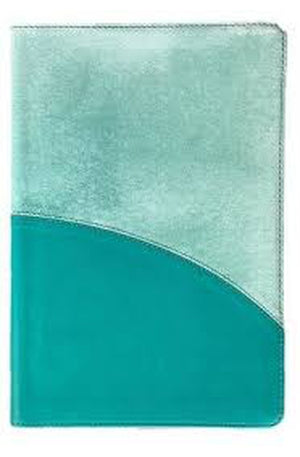 CSB Rainbow Study Bible Turquoise Leathertouch