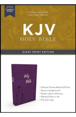 Image of KJV Giant Comfort Print Holy Bible