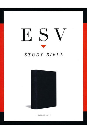 ESV Study Bible (TruTone Navy)