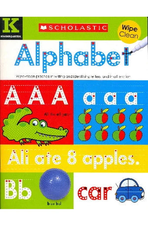 Alphabet - Scholastic Wipe Clean