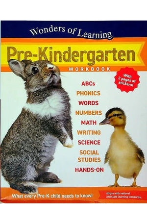 Wonders Of Learning Workbook Prk