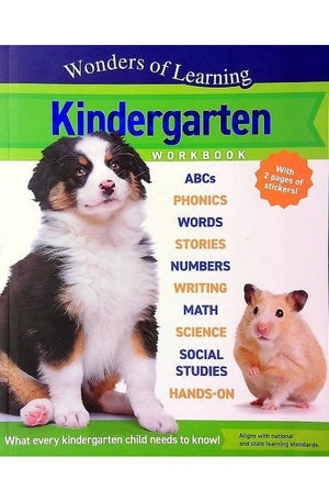 Kindergarten Workbook (Wonders of Learning)