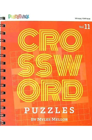 Crossword Puzzles (PuzzleTivity, Vol 11)