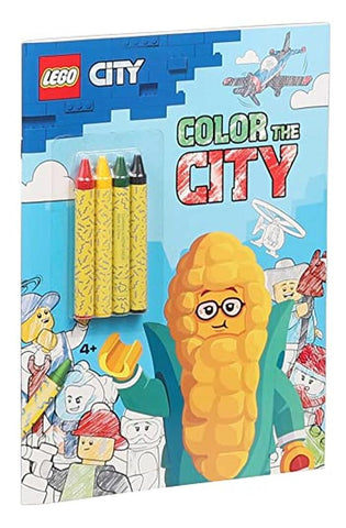 Image of LEGO City: Color the City (Color & Activity with Crayons)