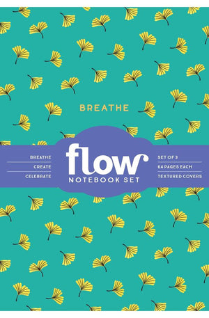 Breathe, Create, Celebrate Notebook Set (Flow)