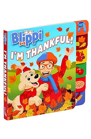 Image of Blippi: I'm Thankful (Board Books with Tabs)