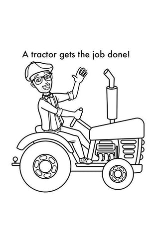 Image of Blippi: Carry-Along Coloring Set