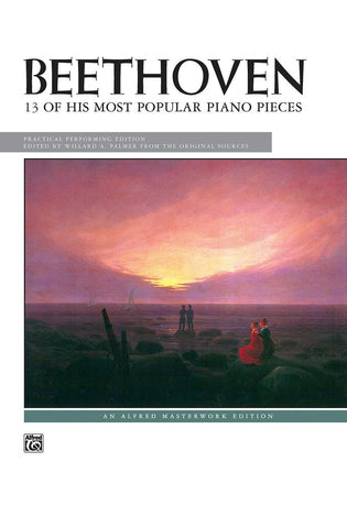 Image of Beethoven -- 13 of His Most Popular Piano Pieces (Alfred Masterwork Edition)