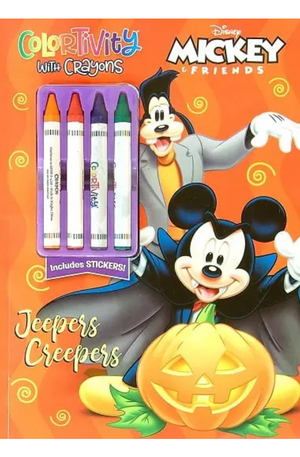 Jeepers Creepers (Disney Mickey & Friends, Colortivity with Crayons)