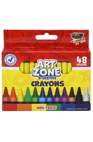 Colortech 48pc Crayon in Window Box