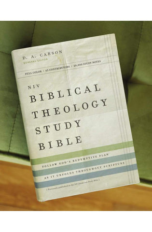 Image of NIV, Biblical Theology Study Bible (Trace the Themes of Scripture), Hardcover, Comfort Print: Follow God’s Redemptive Plan as It Unfolds throughout Scripture