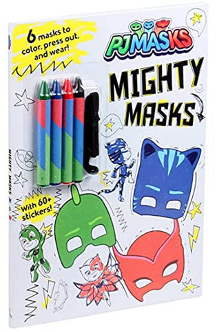 Image of PJ Masks: Mighty Masks (Coloring & Activity with Crayons)
