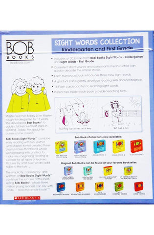 Image of BOB Books Sight Words Collection Book Box Set [Kindergarten & First Grade]