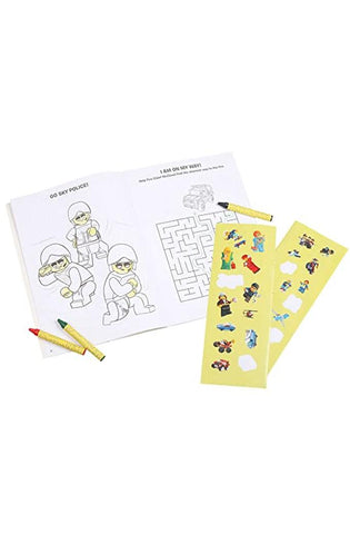 Image of LEGO City: Color the City (Color & Activity with Crayons)