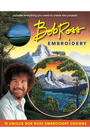 Bob Ross Embroidery (Embroidery Craft)