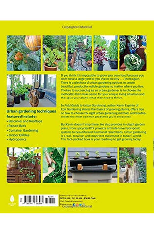 Image of Field Guide to Urban Gardening: How to Grow Plants, No Matter Where You Live