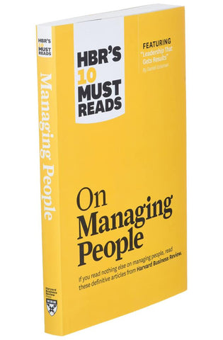 Image of HBR's 10 Must Reads on Managing People (with featured article "Leadership That Gets Results," by Daniel Goleman)