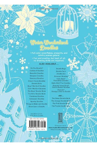 Image of Winter Wonderland Doodles: Festive Full-Color Pictures to Complete and Create