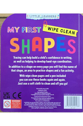 Image of Shapes - My First Wipe Clean Book