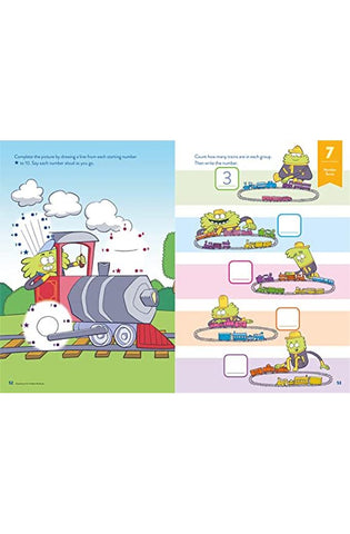 Image of Math Workbook: Pre-K Ages 4-5 (TinkerActive Workbooks, Bk. 10)