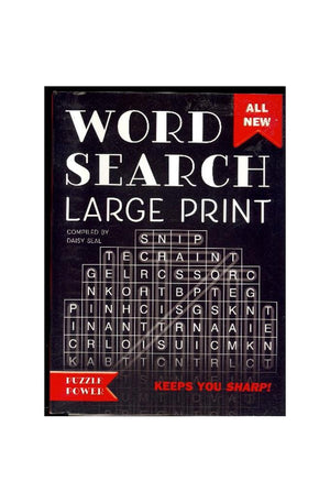 Word Search (Large Print)