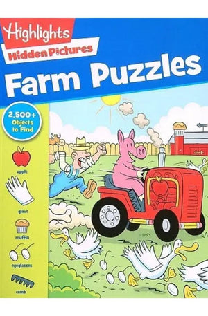 Farm Puzzles (Highlights Hidden Pictures)