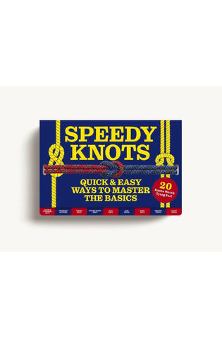 Image of Speedy Knots: Quick and Easy Ways to Master the Basics (How to Tie Knots, Sailor Knots, Rock Climbing Knots, Rope Work, Activity Book for Kids)