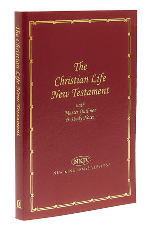 Christian Life New Testament With Master Outlines And Study Notes