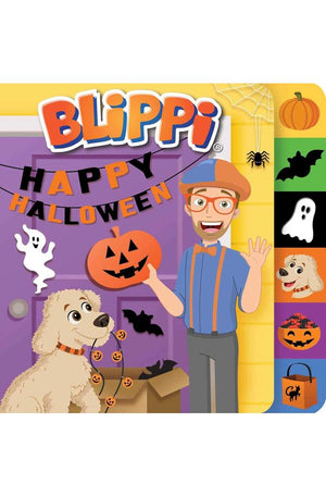 Blippi: Happy Halloween (Board Books with Tabs)