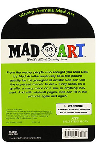 Image of Mad Art: Wacky Animals: Mad Art