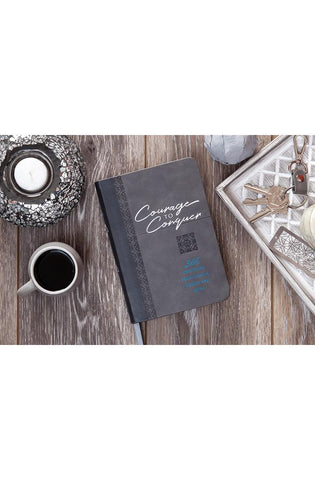 Image of Courage to Conquer: 365 Devotions from Joshua, Judges, and Ruth (The Passion Translation Devotionals)