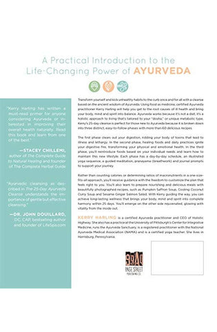 Image of The 25-Day Ayurveda Cleanse: A Holistic Wellness Plan Using Ayurvedic Practices to Reset Your Health Naturally