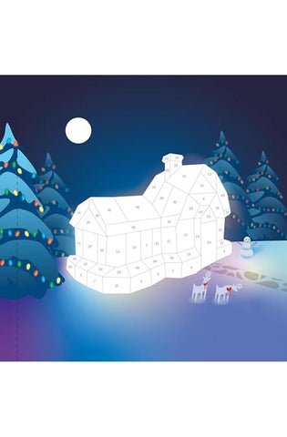 Image of Paint by Sticker Kids: Holly Jolly Christmas: Create 10 Pictures One Sticker at a Time! Includes Glitter Stickers