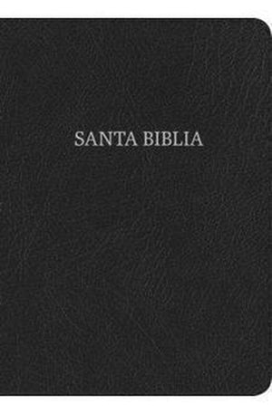 Biblia NVI Compacta Letra Grande Negro Piel Fabricada