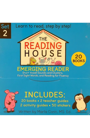 Reading House Set 2 Emerging Reader (box set 20 books)