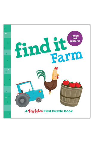 Image of Find It Farm: Baby's First Puzzle Book (Highlights Find It Board Books)
