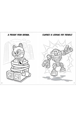 Image of LEGO DC Super Heroes: Ready for Action (Color & Activity with Crayons)