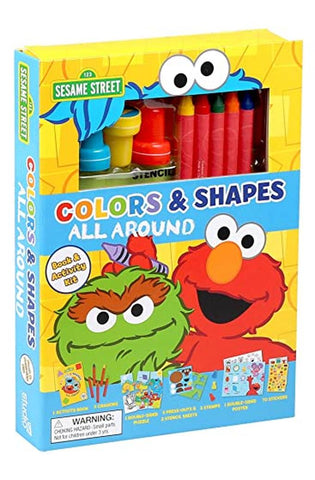 Image of Sesame Street: Colors and Shapes All Around (Book Plus)