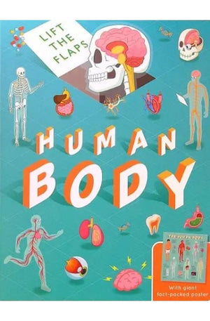 Human Body: Lift the Flaps With Giant Fact-Packed Poster