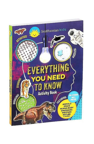 Image of Smithsonian Everything You Need to Know Activity Book