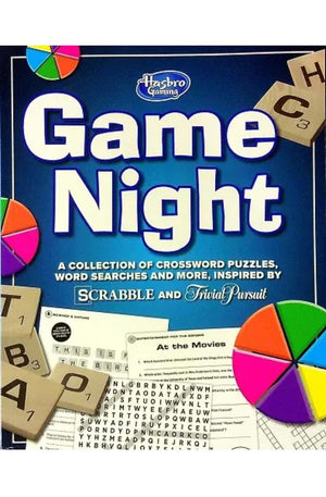 Game Night: A Collection of Crossword Puzzles, Word Searches, and More