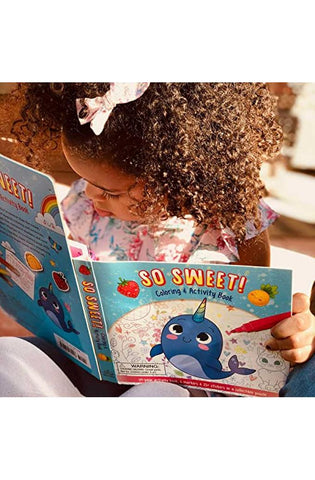 Image of So Sweet! Coloring & Activity Book (Marker Pouch)