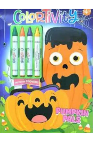 Pumpkin Pals (Colortivity Book with Crayons)