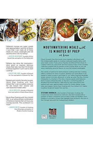 Image of Quick Prep Cooking with Your Instant Pot: 75 Big-Flavor Dishes That Require Minimal Work