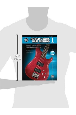 Image of Alfred's Basic Bass Method, Bk 1: The Most Popular Method for Learning How to Play, Book & Online Video/Audio (Alfred's Basic Bass Guitar Library, Bk 1)