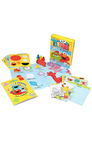 Image of Sesame Street: Colors and Shapes All Around (Book Plus)